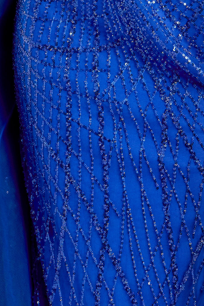 beaded royal fabric for style 39029
