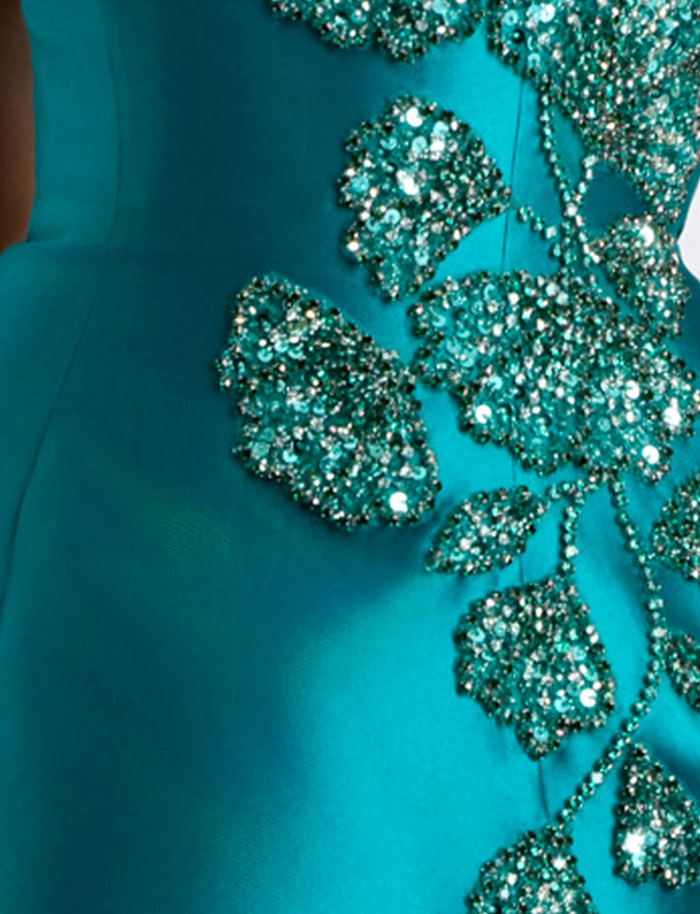 teal fabric for style 44352