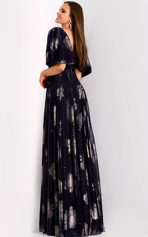 Model wearing Jovani dress 44374.