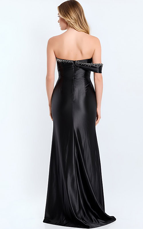 back of off the shoulder dress 47607