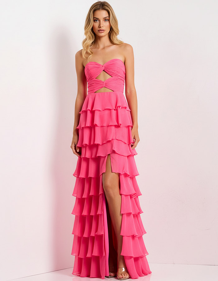 cut out layered dress 47898