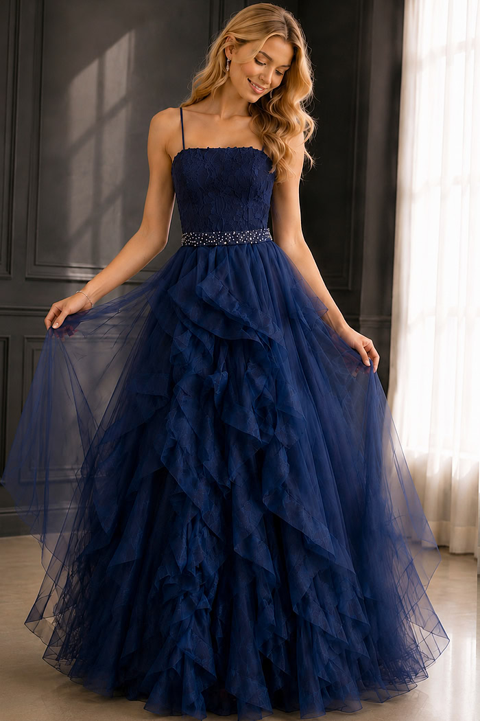 Enchanting Ruffled Ball Gown K23519