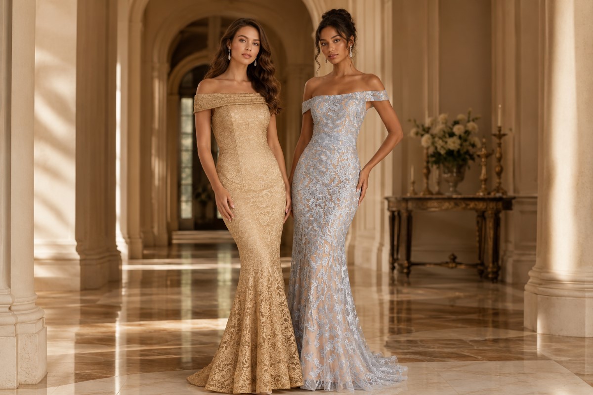 Coral floor-length A-line gown with strapless sweetheart neckline